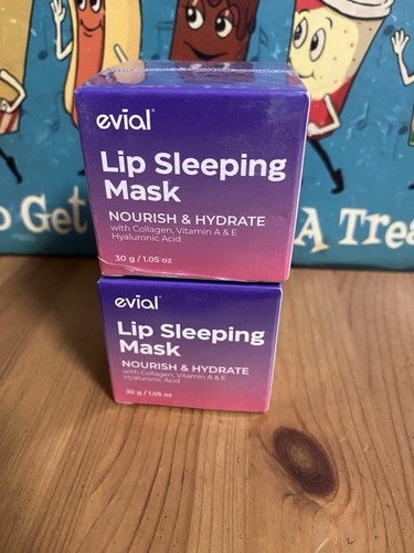 Evian lip sleeping mask - lip, mask,