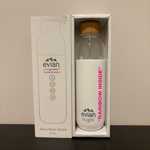 Evian soma glass water - soma,